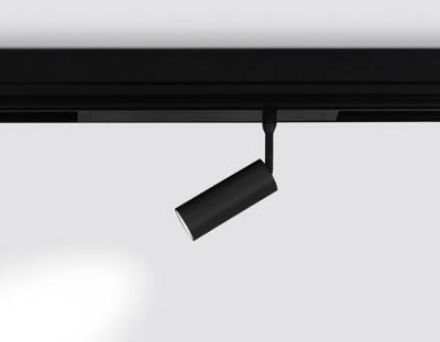 Светильник светодиодный трековый для шинопровода Magnetic 220V GL1610 BK черный IP20 7W 4200K 220V 36° D35*80 (Без ПДУ)