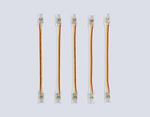 Соединитель гибкий двухсторонний COB CCT 12/24V для лент 8mm GS7911 (3 конт.) (5шт. в комплекте)