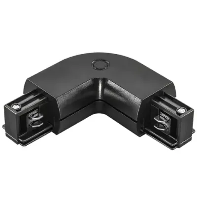 504127 Соединитель трековый трехфазный BARRA L-образный ЧЕРНЫЙ Lightstar