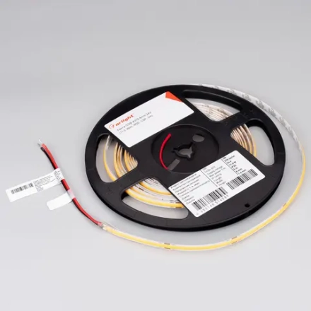 Лента COB-X378-8mm 24V Warm3000 (11.5 W/m, IP20, CSP, 5m) (Arlight, -)