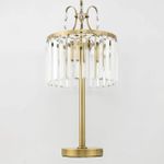 Citilux Инга CL335833 Настольная лампа хрустальная Бронза