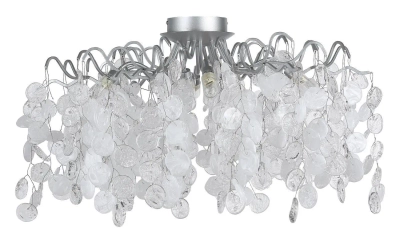 Светильник потолочный Crystal Lux TENERIFE PL8 SILVER 3181/108