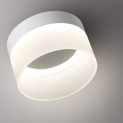 359445 OVER NT24 390 белый Светильник накладной светодиодный IP20 LED 18W 220-240V 4000K 1170Лм AURA
