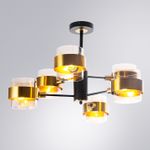 Люстра на штанге Arte Lamp CARLO A8205SP-6BK, 6хE14