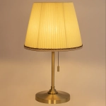 Citilux Линц CL402733 Настольная лампа бронза с кремовым абажуром
