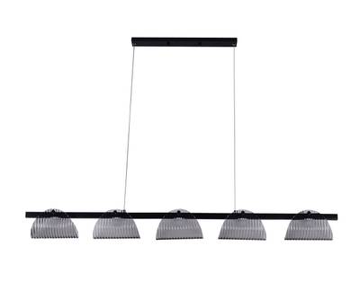 Люстра Каспи черный L132 h150 Led 5*6W (4000K)