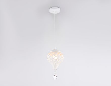 Светильник подвесной TR8441 WH белый E27 max 40W D170*800