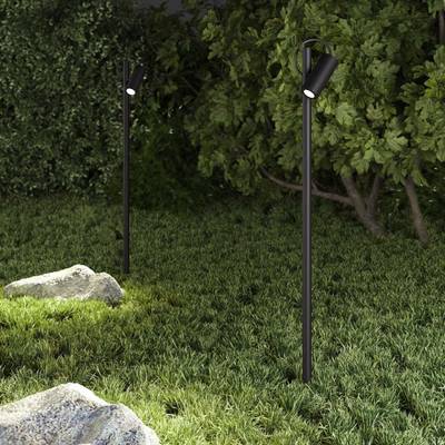 SL9525.405.01 Светильник уличный наземный ST-Luce черный/черный LED 1*6W 2700K