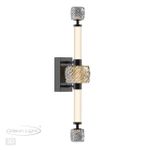 5427/28WL L-VISION ODL_EX24 131 черный хром/белый/дымчатый/коньячный/металл/стекло/акрил Бра LED 28W 4000K KLIFF