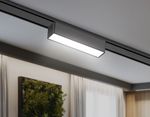 Светильник светодиодный трековый для шинопровода Magnetic Ultra Slim GV1443 BK черный IP20 5W 4200K 48V 122*26*24