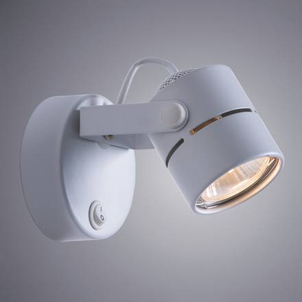 Спот Arte Lamp MIZAR A1311AP-1WH, 1хGU10