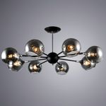 Потолочная люстра Arte Lamp LAGOS A2708PL-8BK, 8хE27