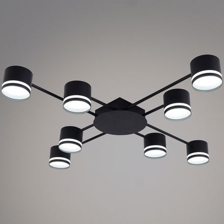 56730-0.3-08 GX53 BK светильник потолочный