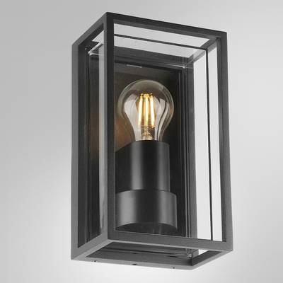 Уличный настенный светильник Arte Lamp MARFIK A2322AL-1BK, 1хE27