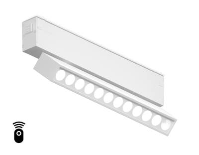 Светильник светодиодный диммируемый для шинопровода Magnetic 220V GL1341 WH белый IP20 12W 3000K-6400K 24° 232*25*112 (Без ПДУ)