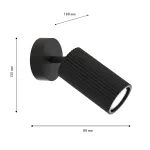 Бра Mobile 4635-1W, 1*GU10*35W. ТМ F-Promo