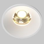 Встраиваемый светильник Round 2700K 7Вт 60°, DL058-7W2.7K-W. TM Maytoni