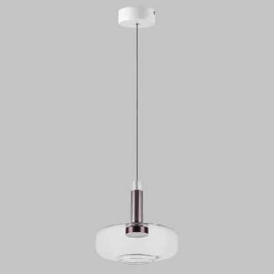 792110 Люстра DISCO 6W LED 300LM 120G БЕЛЫЙ/ПРОЗРАЧНЫЙ 3000K