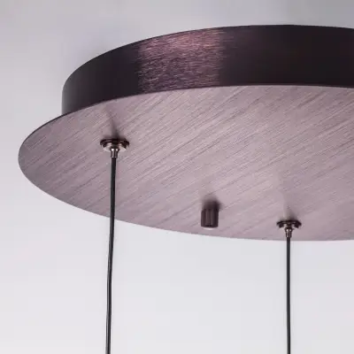 796139 Люстра CARAMELLO LED 3х6W 330LM КОФЕЙНЫЙ/МУЛЬТИКОЛОР 3000K Lightstar