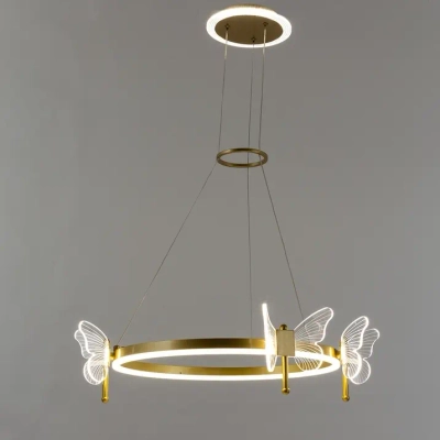 Подвесная люстра Arte Lamp DARCY A2187LM-1GO, 1хLED