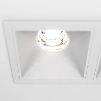 Встраиваемый светильник Alfa LED 4000K 2x10Вт 36°, DL043-02-10W4K-SQ-W. TM Maytoni
