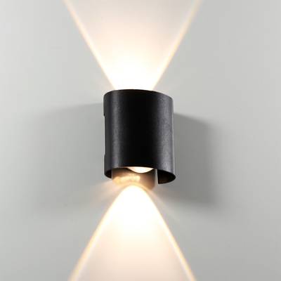 Фасадный светильник Arte Lamp BOSTO A3122AL-2BK, 2хLED