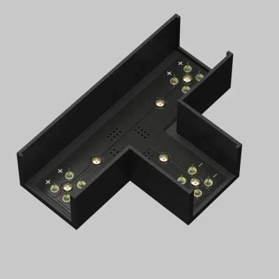 Коннектор питания Т-образный Elasity, TRA160CT-11B. TM Maytoni