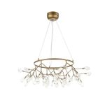 SL411.233.45 Люстра подвесная ST-Luce Золотистый/Прозрачный G4 45*1,5W