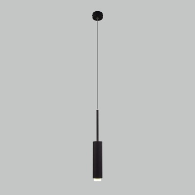 Подвесной светодиодный светильник 50203/1 LED черный, LED