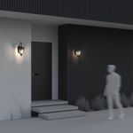 Настенный светильник (бра) Fleur E27х1, IP44, O414WL-01BZ. TM Maytoni