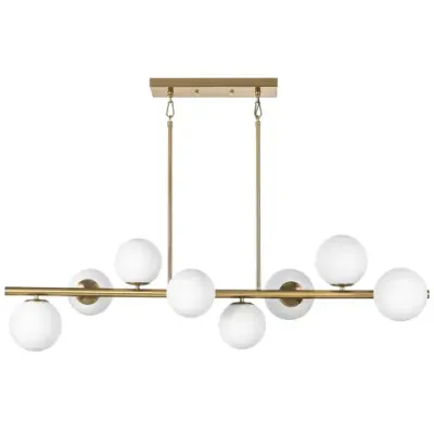 815083 Люстра CROCO 8х40W E14 ЛАТУНЬ Lightstar