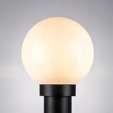 373710 Светильник BOLLA 1x10W (led) E27 ЧЕРНЫЙ IP65