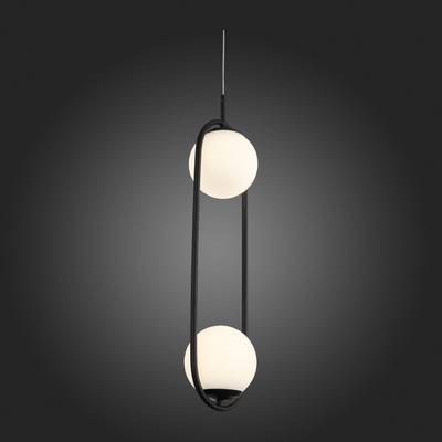 SL395.403.02 Подвес ST-Luce Черный/Белый LED 2*8W 4000K