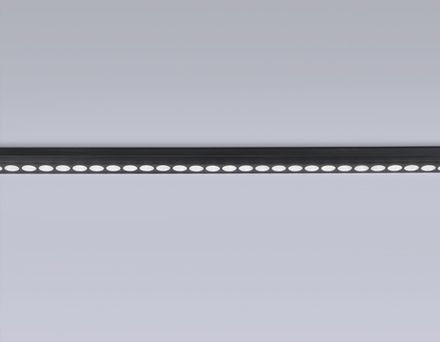 Светильник светодиодный трековый для шинопровода Magnetic GL4033 BK черный IP20 30W 4200K 48V 24° 550*22*45