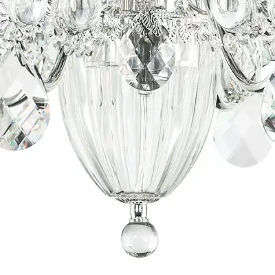 790064 Люстра SCHON 6x60W E14 Silver Lightstar