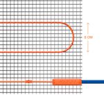 VLT01-150-0.5 Нагревательный мат VLT01-150-0.5 (ТМ Maytoni)
