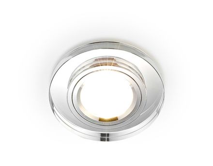 Встраиваемый потолочный точечный светильник 8060 CL хром MR16 D90 mm