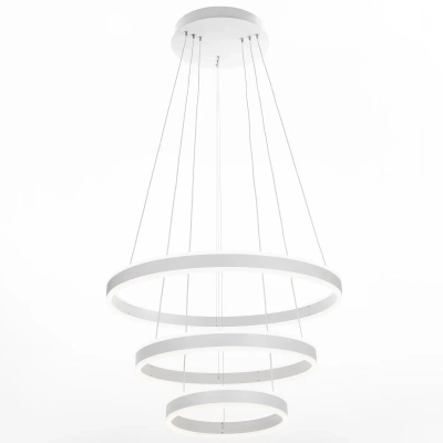 Citilux Дуэт CL719650 LED Люстра подвесная с пультом Белая