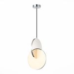 SL6107.103.01 Светильник подвесной ST-Luce Хром/Белый Хром LED 1*14W 3000K