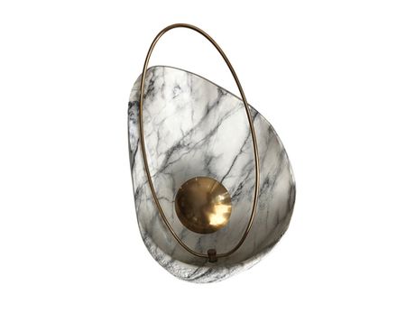 07642,01 Бра Делия белый d32 h39 Led 12W (4000K)