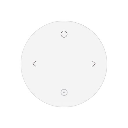 INTELLIGENT ARLIGHT Пульт SMART-801-22-1G-DIM White (3V, Magnet, 2.4G) (IARL, IP20 Пластик, 5 лет)