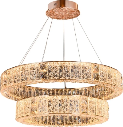 Люстра подвесная Ravissement Gold FL1057-14P, LED
