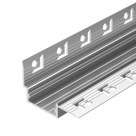 Профиль FANTOM-W20-H10-EDGE-2000 ANOD (Arlight, Алюминий)