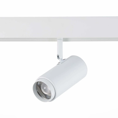 ST357.536.06 Магнитный трековый светильник ZOOM белый LED 1*6W 3000K 667Lm Ra>80 10-60° IP20 L137xW59xH178 48V