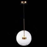 SL1133.223.01 Светильник подвесной ST-Luce Латунь/Прозрачный LED 1*14W 3000K