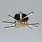 Потолочная люстра Arte Lamp FERNANDO A2199PL-5BK, 1хLED