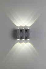 358567 STREET NT21 374 темно-серый Ландшафтный настенный светильник IP54 LED 4000K 6W 85-265V CALLE