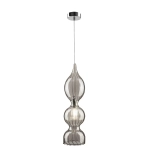Светильник подвесной Crystal Lux IRIS SP1 B SMOKE 2074/201