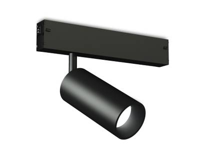 Светильник светодиодный трековый для шинопровода Magnetic 220V GL1620 BK черный IP20 12W 4200K 220V 36° D45*100 (Без ПДУ)