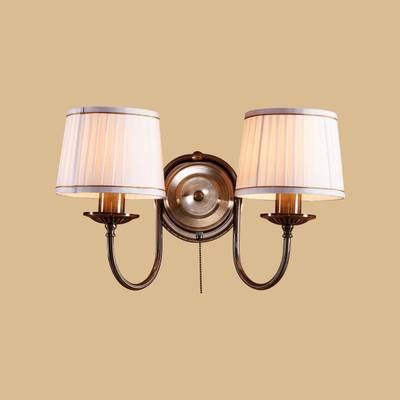 Citilux Гера CL433323 Бра с абажурами и выключателем Бронза